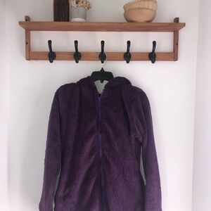 Cozy Purple Fleece Jacket
